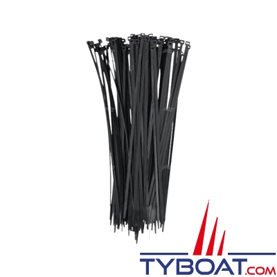 Norma - Colliers de fixation  NORMAFIX® -  4,8 x 290 mm Noir par 100
