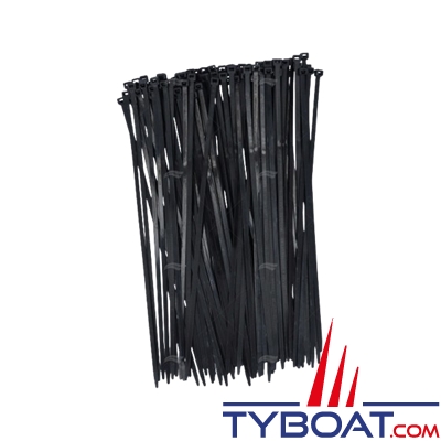 Norma - Colliers de fixation  NORMAFIX® -  7,8 x 450 mm Noir par 100