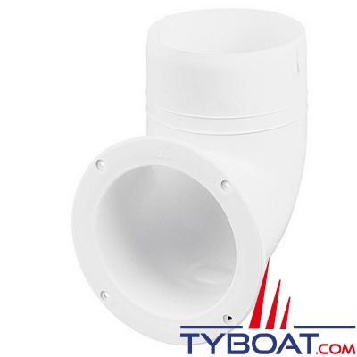 Nuova Rade - Manchon coudé pour gaine d'aération - Ø 102 mm