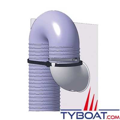 Nuova Rade - Manchon coudé pour gaine d'aération - Ø 102 mm