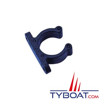 Pince support polyamide Ø 30mm noir NUOVA RADE 45210 