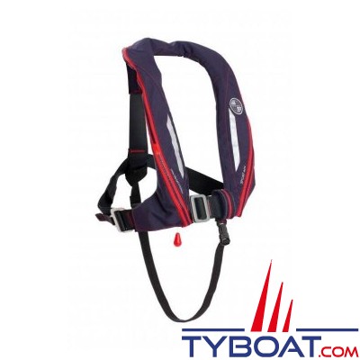 Ocean Safety - Gilet gonflable Sport ADV - automatique UML - 170 N - avec harnais - Bleu navy