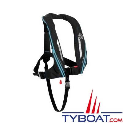 Ocean Safety - Gilet gonflable Sport ADV - automatique UML - 170 N - sans harnais - Noir carbone