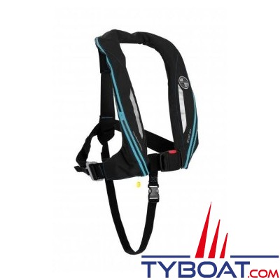 Ocean Safety - Gilet gonflable Sport ADV - manuel - 170 N - sans harnais - Noir carbone