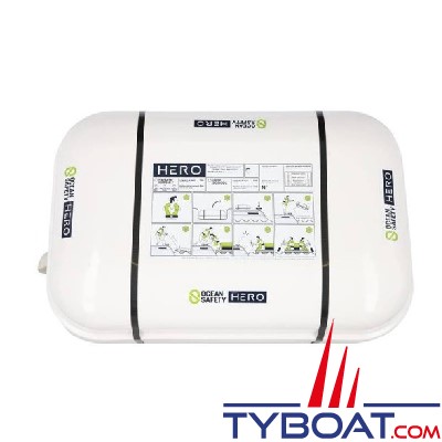 Ocean Safety - Radeau côtier HERO 4 places - Container