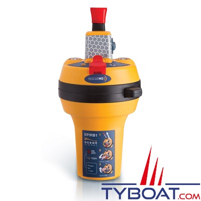 Océan Signal - Balise de détresse EPIRB1 avec GPS 66 canaux Catégorie 2