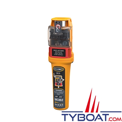 Océan Signal - Balise de détresse personnelle MOB 2 AIS et VHF DSC - Conforme Classe M AIS