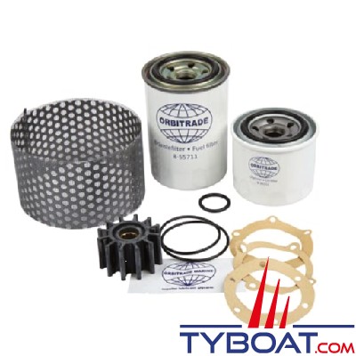 Orbitrade -Kit entretien compatible moteur Yanmar 4JH2-UTE/4JH3/4JH4