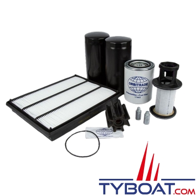 Orbitrade - Service kit compatible Volvo D6-A/D6-D avant 2019