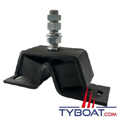Ormant - Support moteur compatible Yanmar 200 Kg - Shore 70
