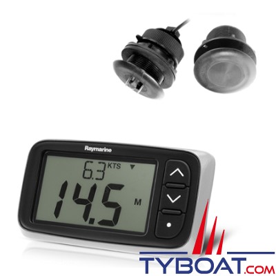 Raymarine - Pack i40 Bidata Vit/Temp/Profondeur avec capteurs Traversants P371 & P7