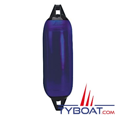 Pare-battage Plastimo embouts renforcés Ø 12 cm x L 48 cm bleu et noir pour bateaux jusqu'à 7m.