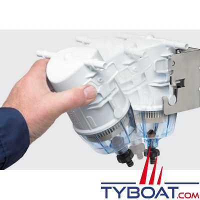 PARKER Racor - Filtre séparateur diesel / essence - SNAPP 23299-10 - 10µ 