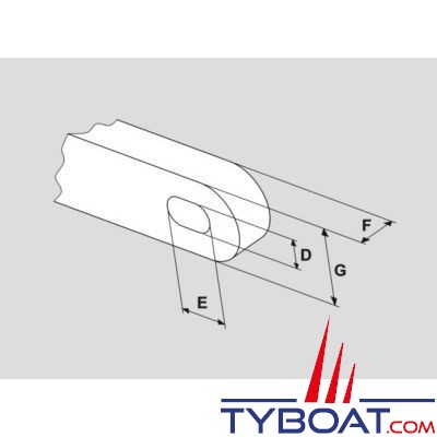 Plastimo - Ancre plate Britany 35 Kg