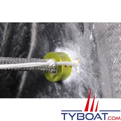 Plastimo - Bloqueur textile Constrictor 10 - 60 centimètres - Encastrable - Ø 8 millimètres