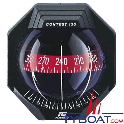 Plastimo - Compas Contest 130 cloison verticale noir rose rouge