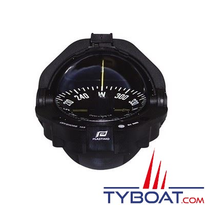 Plastimo - Compas Offshore 105 à encastrer - noir rose plate noire