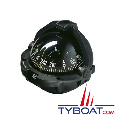 Plastimo - Compas Offshore 135 à encastrer - noir rose conique noire