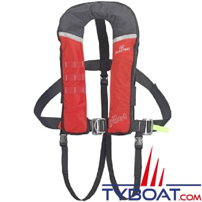 Plastimo - Gilet gonflable Pilot 290 automatique - avec harnais 