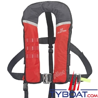 Plastimo - Gilet gonflable Pilot 290 automatique - avec harnais 