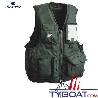 PLASTIMO - Gilet Plein Sud Pêche 50 Newton 50-70kg M