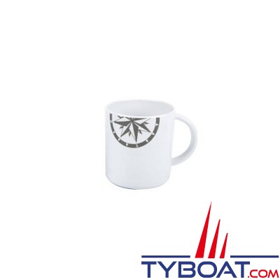 Plastimo - Mug Ø 8,5 cm - Mélamine - Boîte de 6 - Marina