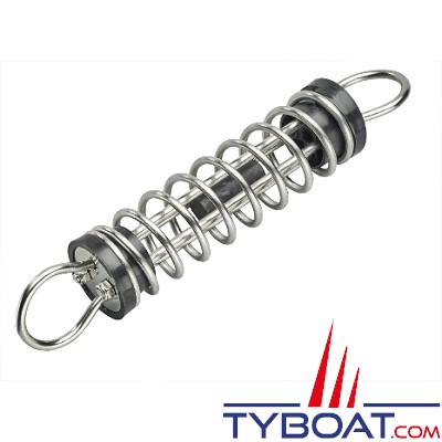 Plastimo - Ressort d'amarrage silencieux - Inox - Pour bateau 10000 Kg / 12 m.