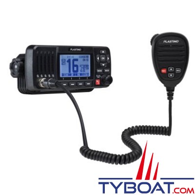 Plastimo - VHF marine fixe FX-500+ ASN - Puissance 1/25 Watts - GPS intégré