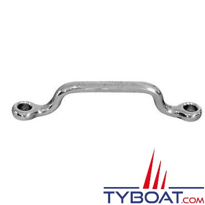 Pontet pour sangle inox 316 forgé 40x10x67mm (x 2 pièces)