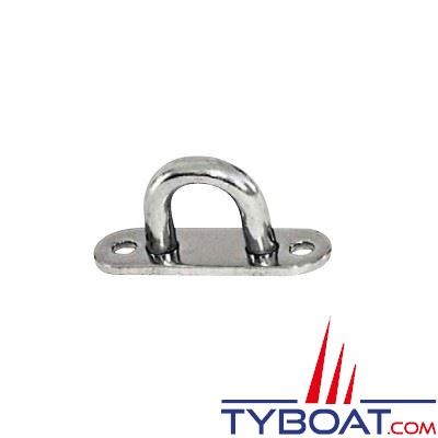 Pontets sur platine inox 304 80x26x20 mm - par 2 