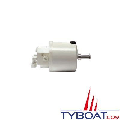 Pompe hydraulique Vetus Type HTP30R blanche pour tuyau Ø10 mm 30cm3/T - avec clapet anti-retour et soupape de surpression intégrés 