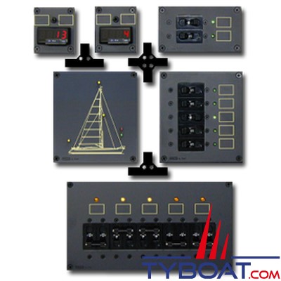 Pros by Ditel - Té d'union pour modules tableaux électrique - PROSTE