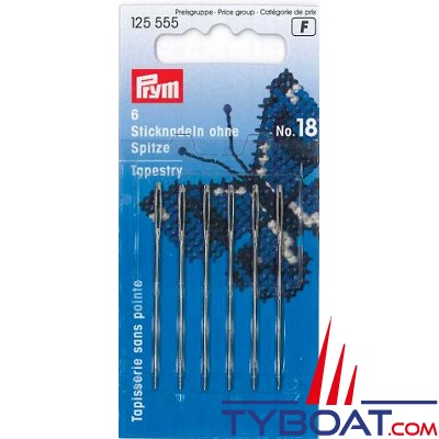 Prym - Kit de 6 aiguilles droites n°18