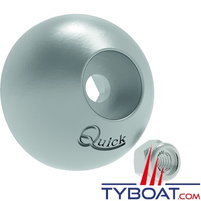 Quick - Anode alu + écrou pour propulseur BTQ 110 et 125