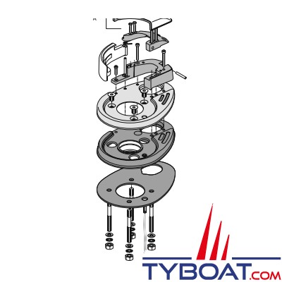 Quick - Kit base complète DP2 L - 700/1000W - FVSSBDP2LC00A00