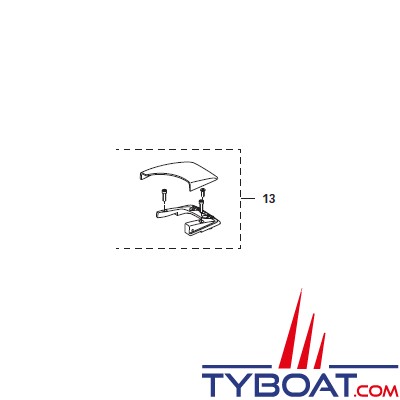 Quick - Kit capot pour guindeau ALEPH - FVSSCPSCAL00A00