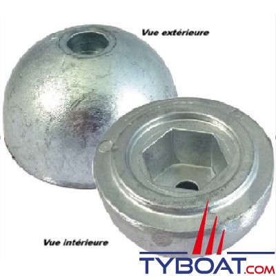 Super Marine - anode zinc pour propulseur BTQ185