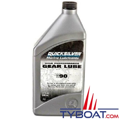 QuickSilver - Huile d'embase High Performance SAE90 - bidon 1 litre