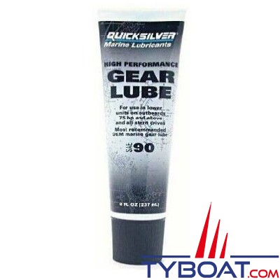 QuickSilver - Huile d'embase High Performance SAE90 - tube 237 ml