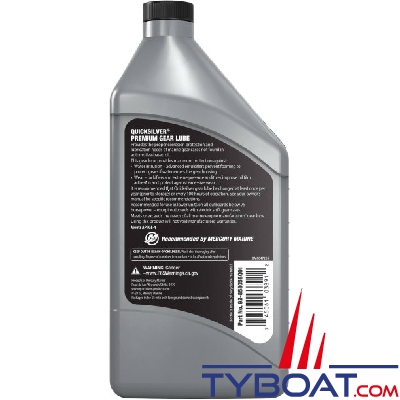 QuickSilver - Huile d'embase Premium SAE80W90 - 1 litre