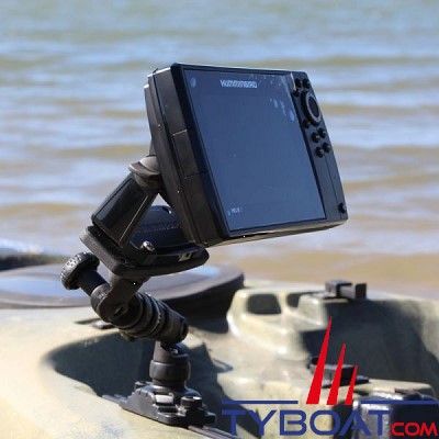 Railblaza - Plateforme + fixation Fish Finder R-Lock R - 160x60 millimètres