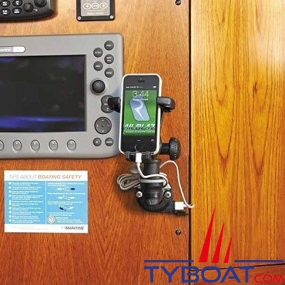 Railblaza - Support smartphone VHF adjustable - MobiDevice - Starport Inclus