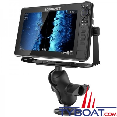 Ram Mounts - Support Horizontal pour combinés Garmin et Lowrance 9 à 12