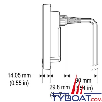 Raymarine - Afficheur i70S compatible SeaTalk/Seatalk NG et NMEA2000