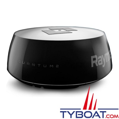 Raymarine - Antenne Radar CHIRP Quantum 2 Q24D Doppler Noire - Wifi sans câble