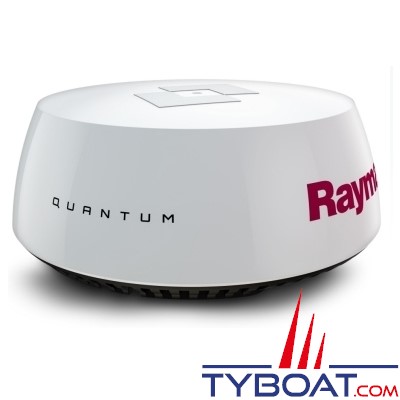 Raymarine - Antenne Radar CHIRP Quantum Q24c - Wifi avec câble alimentation 10 mètres