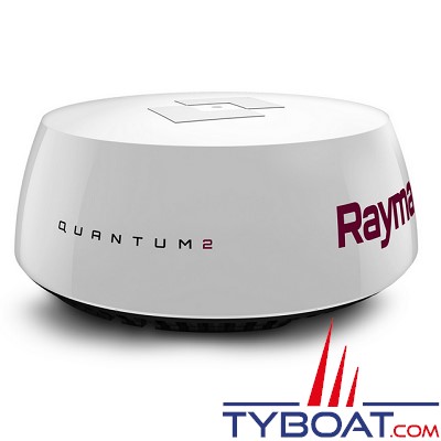 RAYMARINE - Antenne radar Quantum 2 Q24D Doppler avec câble alimentation et data 10 mètres