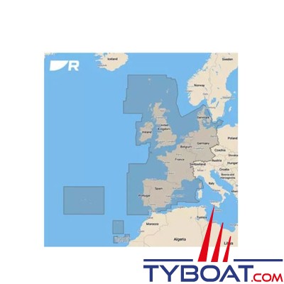 Raymarine - Multifonctions AXIOM 9 RV - sans sonde - Cartographie Lighthouse Europe de l'Ouest