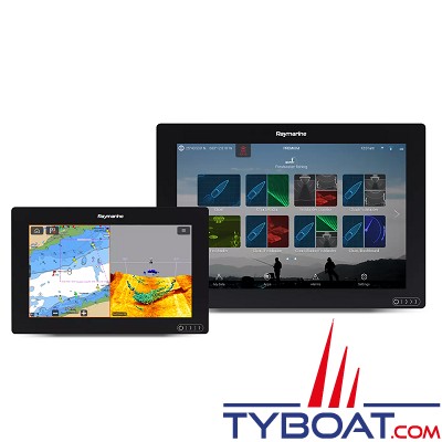 Raymarine - Multifonctions AXIOM 9 RV - sans sonde - Cartographie Lighthouse Europe de l'Ouest