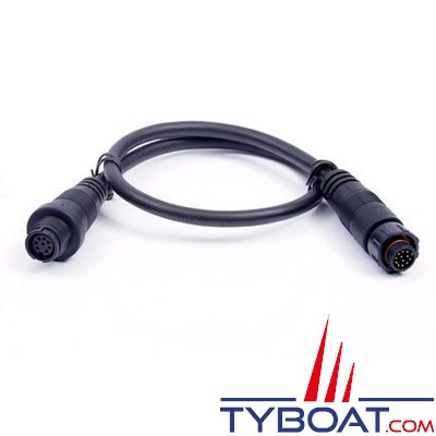 Raymarine - Câble adaptateur MIC (12 vers 10 broches) - 0,4 mètre
